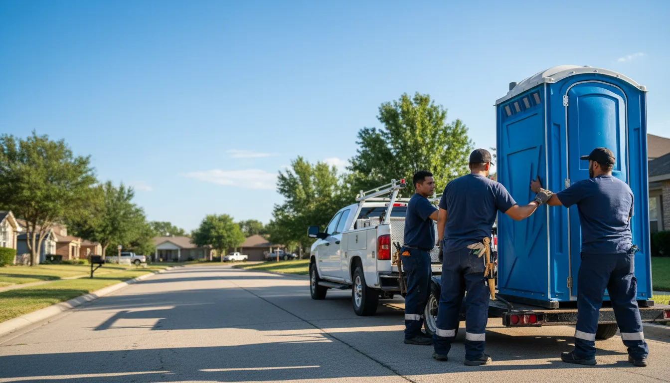 Portable Toilet Rental in Chapman Ranch, TX near me